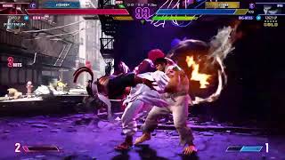 スト6オンライン対戦 たけはるvsヴェノム