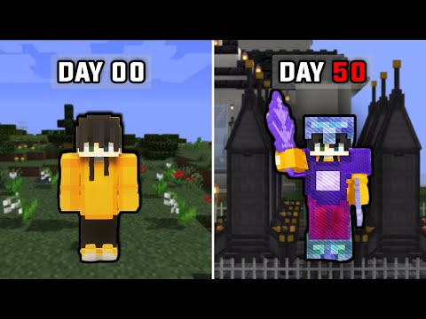 I Survived 50 Days in This Modded Minecraft SMP (DoOrDieSmp)
