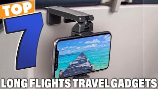 7 Best Travel Gadgets for Long Flights to Boost Your Comfort