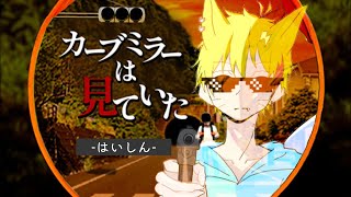 【ホラー】1週間前に交通事故が起きたらしい「幽霊が出る」と噂の丁字路に行ってみた！『カーブミラーは見ていた』【夢狐】