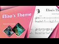 Elisa S Theme From The Shape Of Water Alexandre Desplat