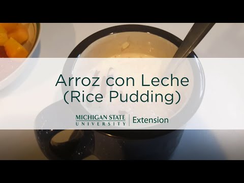 Arroz con Leche (Rice Pudding)