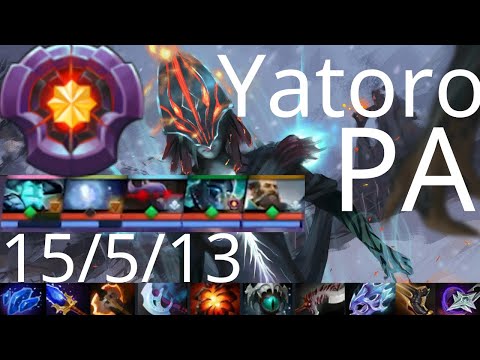 Yatoro Phantom Assassin vs iLTW Drow Ranger, Ember Spirit, Outworld Destroyer - 4v5 game - dota2