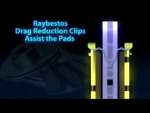 Raybestos Drag Reduction Clips