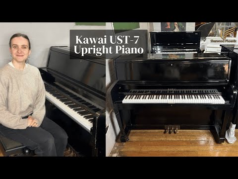 Kawai UST-7 Upright Piano Black | Review & Demo | Sherwood Phoenix Pianos