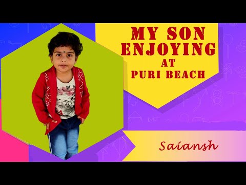My Son Enjoying at Puri  Beach | Silisonu Daily Vlog