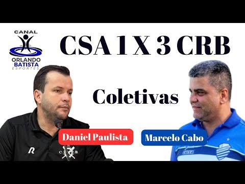 Coletivas dos técnicos após CSA 1 X 3 CRB | Falhas bizarras do CSA