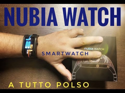 Flexible smartwatch display. Nubia watch 2020. The smartwatch is getting bigger.