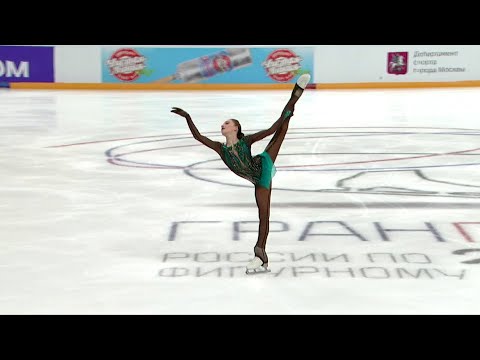 Софья Акатьева. Произвольная программа. Женщины. Москва. Гран-при России по фигурному катанию 2022