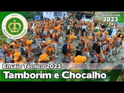 Imperatriz 2023 | Tamborins e chocalhos - Ensaio Técnico | Samba ao vivo - #ET23