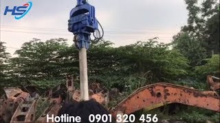 Búa Rung Ép Cọc Vuông