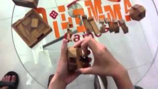 DILEMMA GAMES, BREAD PUZZLE SOLUTION,INTERLOCKING