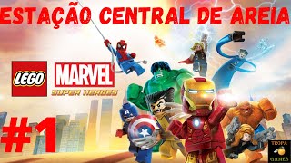 Lego Marvel Super Heroes - Fase 1 - Estação Central de Areia - Gameplay