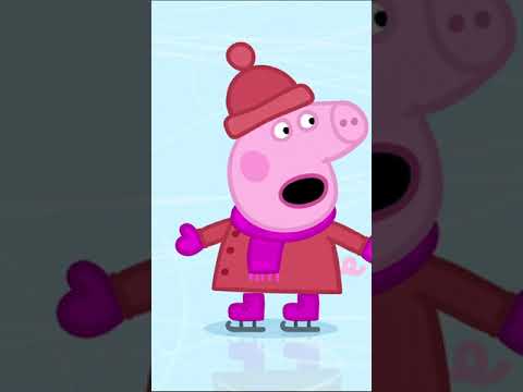 Peppa Pig Skating Lesson!