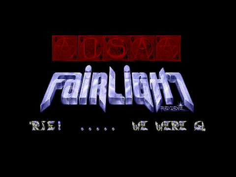 FairLight - USA Wordtris  MSDOS Intro