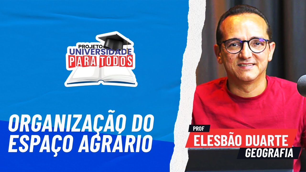 Organização do Espaço Agrário - Prof. Elesbão Duarte