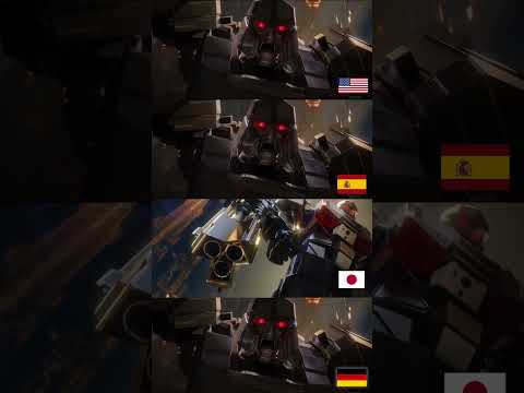 I Am MEGATRON in different languages 2 #shorts