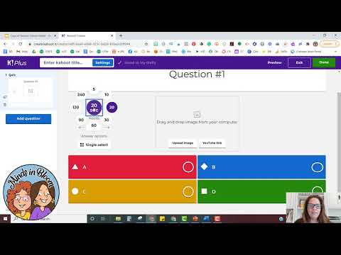 Part of a video titled Have Your Students Help Make a Kahoot Game For You! - YouTube