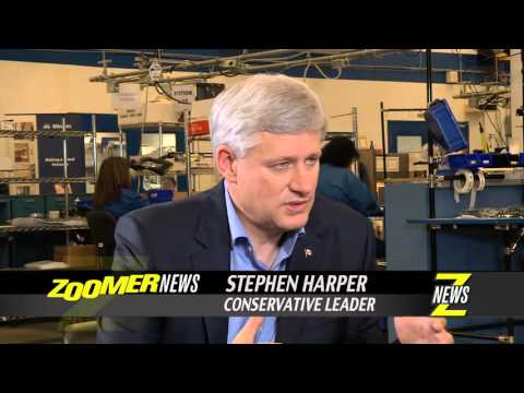 Znews - Libby Znaimer and Stephen Harper Interview