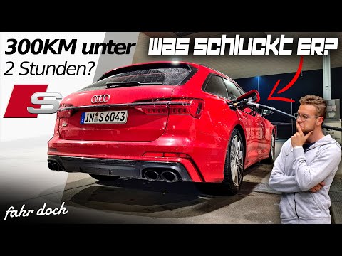 LONG-DISTANCE MONSTER! Audi S6 C8 Avant | Full throttle on the highway + fuel consumption | Drive