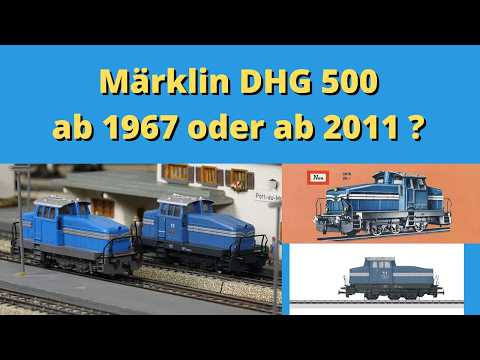 My personal trauma with the Märklin DHG 500, early 1970s