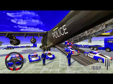 Grand Police Car Transport 2021 - Police Car Transport Truck Driving - Android Gameplay