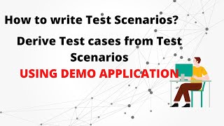 Download the video "Test Scenarios |  Write test cases for Test Scenarios with Demo Application PART-1"