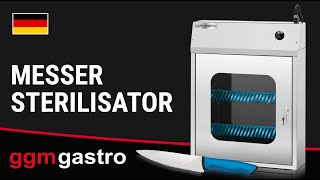 Stérilisateur de couteaux – pour 30 couteaux – 20 watts – minuterie jusqu’à 120 min