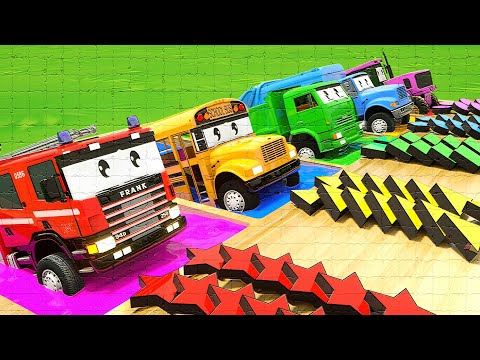Baby Shark + Bingo + Wheels On the Bus - Studying shape and color - Baby Nursery Rhymes & Kids Songs