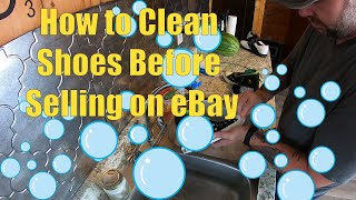 How to Clean Shoes Before Selling on eBay