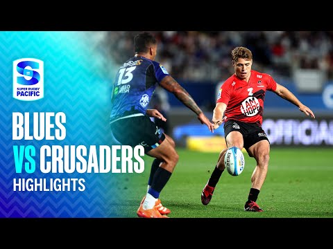 HIGHLIGHTS | Blues v Crusaders | Round 6, 2025