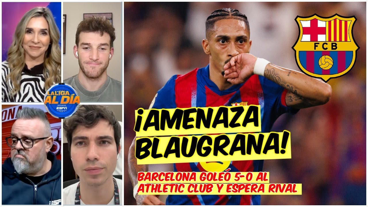 Barcelona ES UN MÁQUINA de HACER GOLES y METE MIEDO en la FINAL de la SUPERCOPA | La Liga Al Día