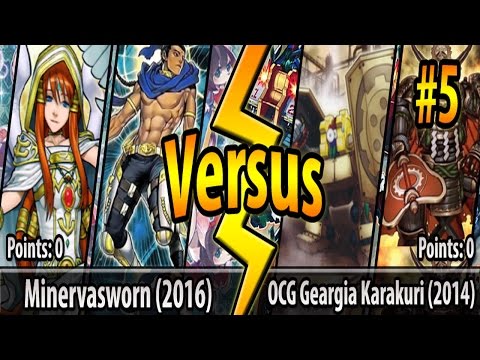 Minervasworn (2016) vs. OCG Geargia Karakuri (2014) - Cross-Banlist Cup 2017 - Match #5