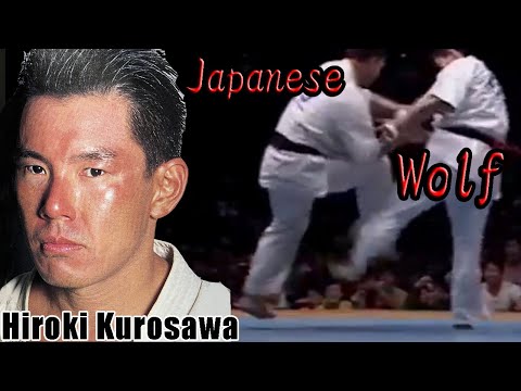 体ごと薙倒すカーフキック! 骨が飛び出し靭帯断裂しても戦い続けた極真空手”日本狼”黒澤浩樹！