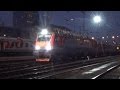 Электровоз ЭП20-017 с поездом №145 Назрань — Москва 