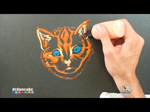 Cute Kitten (Cat) Pancake Art