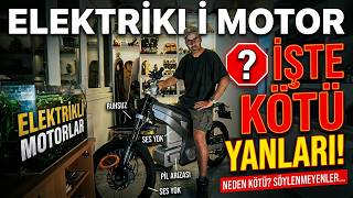 Elektrikli Motorsiklet Gerçekten Bu Kadar Kötü mü?