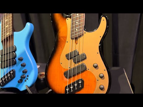 New Dingwall Basses at NAMM 25