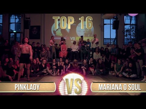 PINKLADY (ITALY) vs MARIANA (FRANCE) | WAACKING TOP 16 | All Europe Waacking Festival 2020