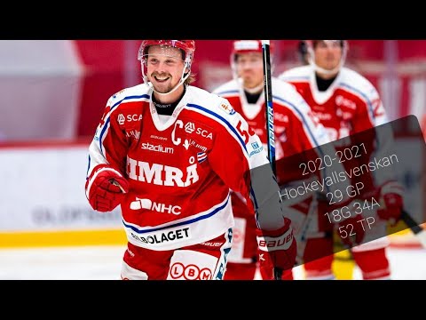 Jonathan Dahlén #54 Timrå IK Highlights so far 2020-2021