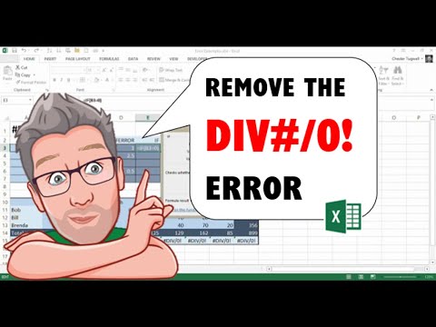 Remove the DIV 0 Error in Excel
