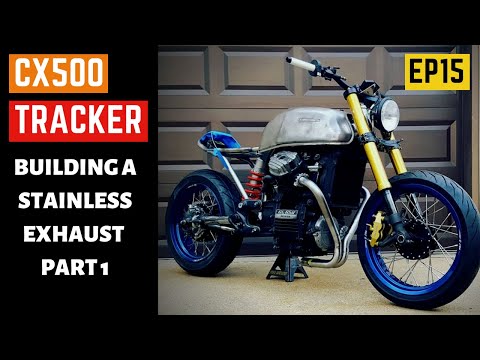 CX500 Build - Building A Stainless Exhaust System and NEW TOOL Unboxing!! - PT1- EP15