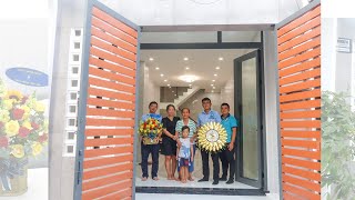 Hoàn Thiện Bàn Giao nhà Cô Sang ở Quận 6, TP.HCM – Nhà 1 Trệt + 2 Lầu, Sân Thượng, Mái BTCT
