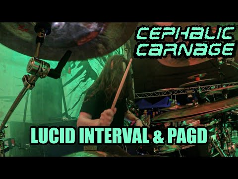 Let's play a show with no clic, no trigger - CEPHALIC CARNAGE LIVE AT OBSCENE EXTREME FESTIVAL