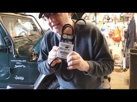 Jeep TJ Serpentine Belt Replacement Save Money and Do It Yourself! You Got this one! Know Your Jeep