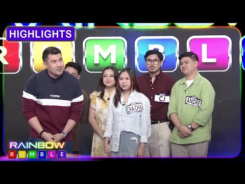 Former Goin' Bulilit star Cha-Cha Cañete, sumabak sa jackpot round | Rainbow Rumble