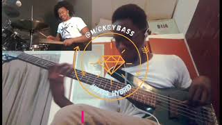 Are you that somebody by Aaliyah Bass Cover  #bass #pocketqueen #aaliyah #cover