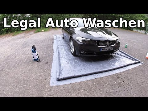 Legal Zuhause Auto Waschen || Günstige Alternative zur Waschmatte