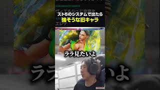 スト6のシステムで出たら強そうな旧キャラは誰？