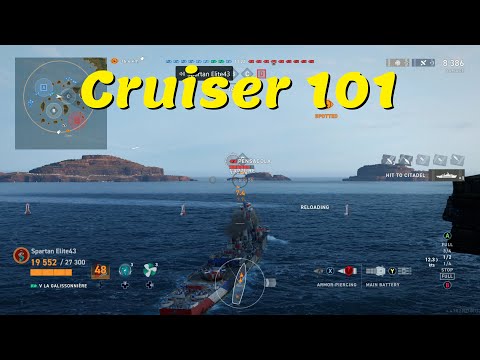 Quick Lesson in Cruiser Basics! (World of Warships Legends)
